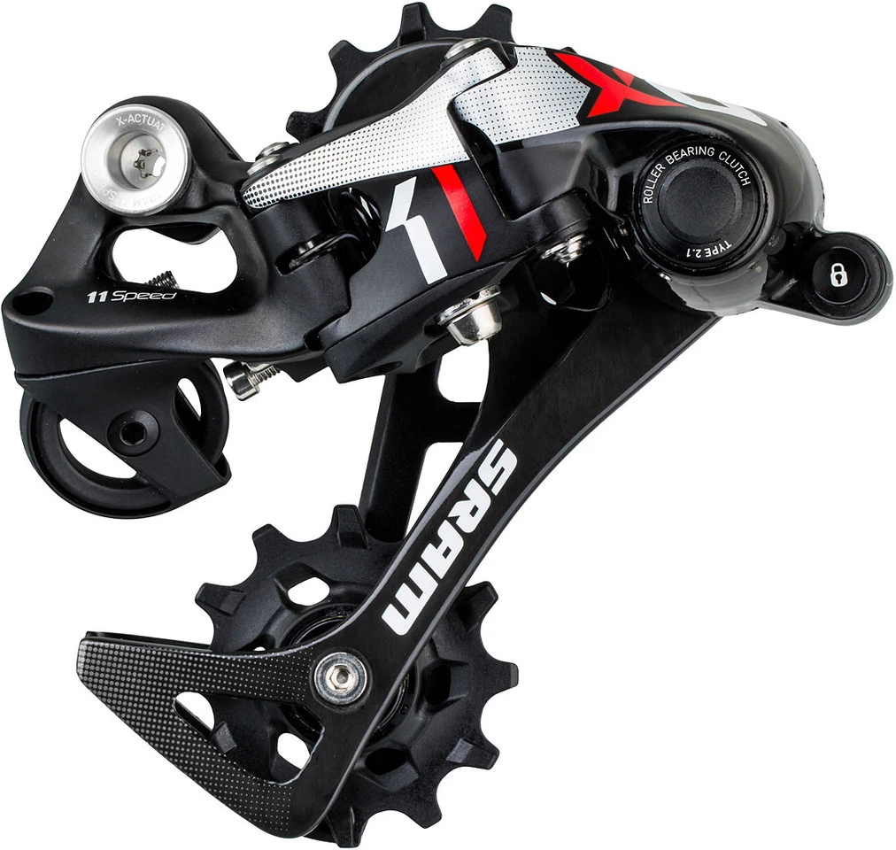 SRAM Dérailleur Arrière X01 Type 2.1 11 Vitesses 3 SRAM Dérailleur Arrière X01 Type 2.1 11 Vitesses