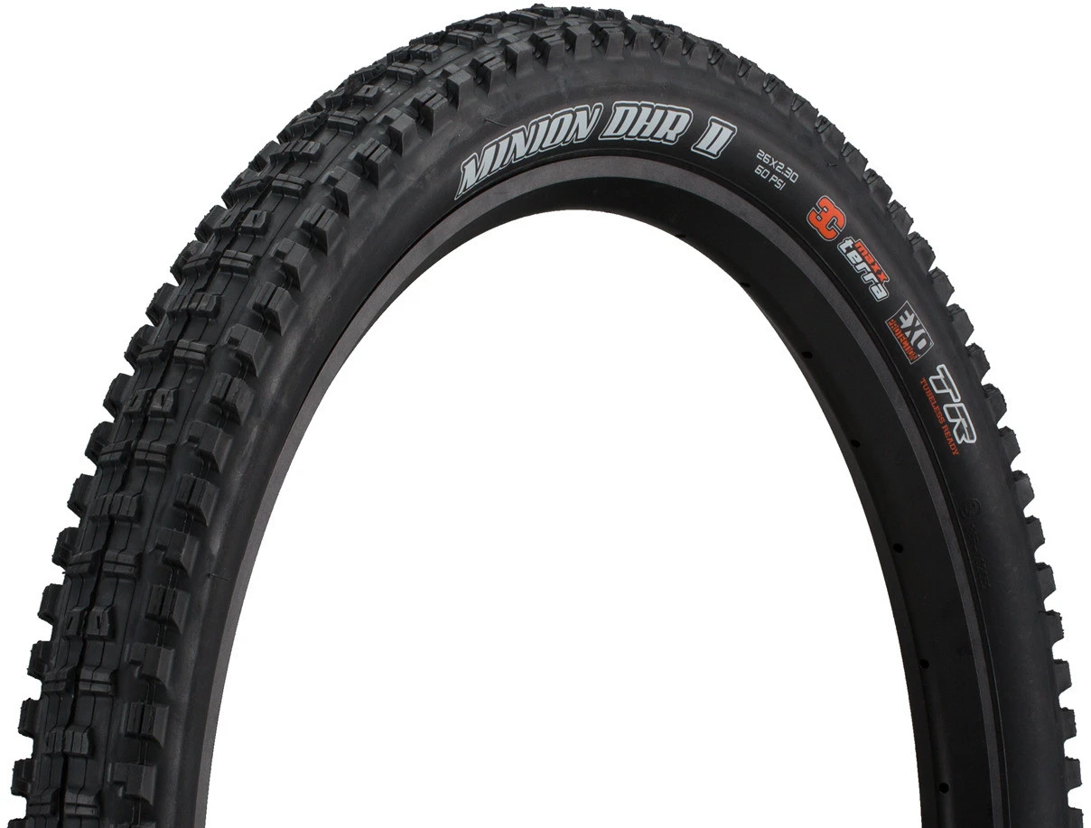 MAXXIS Pneu Souple Minion DHR II 3C MaxxTerra EXO TR 26" 3 MAXXIS Pneu Souple Minion DHR II 3C MaxxTerra EXO TR 26"
