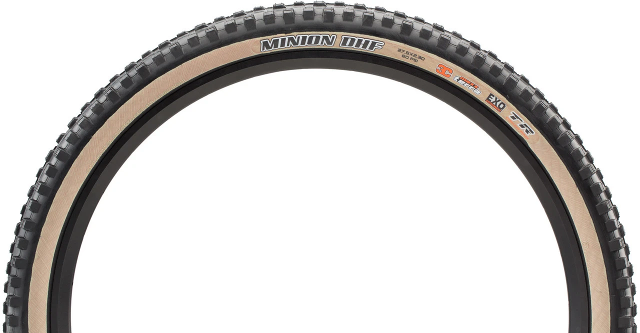 MAXXIS Pneu Souple Minion DHF 3C MaxxTerra EXO TR Skinwall 27,5" 4 MAXXIS Pneu Souple Minion DHF 3C MaxxTerra EXO TR Skinwall 27,5" – Image 2