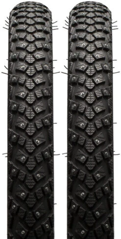 Schwalbe Set De 2 Pneus Rigides Cloutés Marathon Winter Plus 24" -Magasin De Sport De Vélo 271211