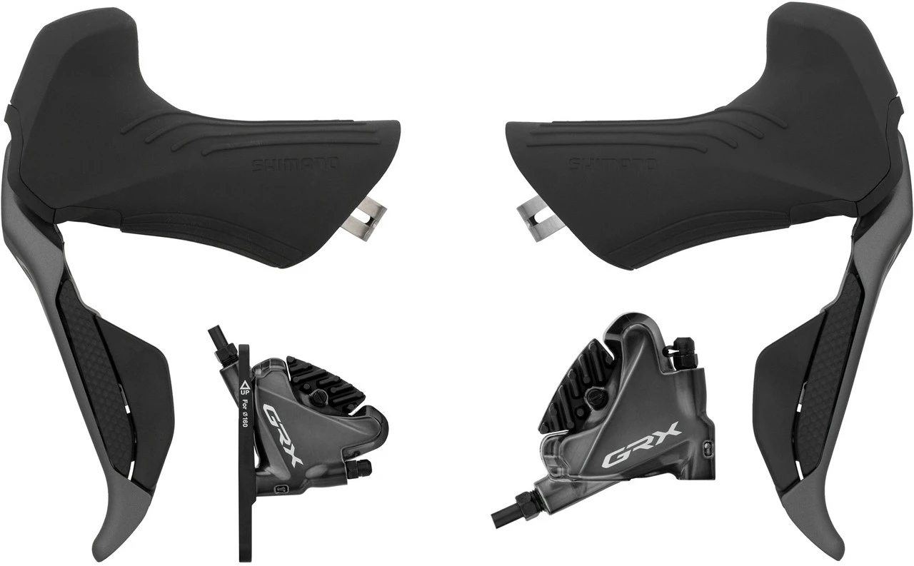 Shimano Set De Freins à Disque Av+arr GRX BR-RX810 + Di2 ST-RX815 3 Shimano Set De Freins à Disque Av+arr GRX BR-RX810 + Di2 ST-RX815