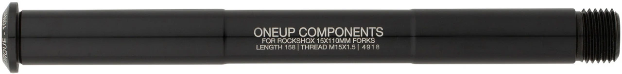 OneUp Components Axe Traversant Avant Axle F 15 X 110 Mm Boost Pour RockShox 6 OneUp Components Axe Traversant Avant Axle F 15 X 110 Mm Boost Pour RockShox – Image 4