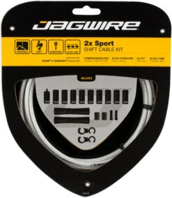 JAGWIRE Set De Câble De Vitesses 2X Sport -Magasin De Sport De Vélo 319253