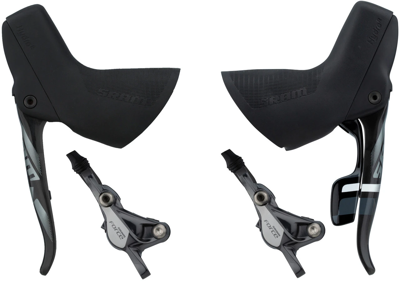 SRAM Set De Freins à Disque Hydrauliques Av+arr Force 1 Levier DoubleTap® 3 SRAM Set De Freins à Disque Hydrauliques Av+arr Force 1 Levier DoubleTap®